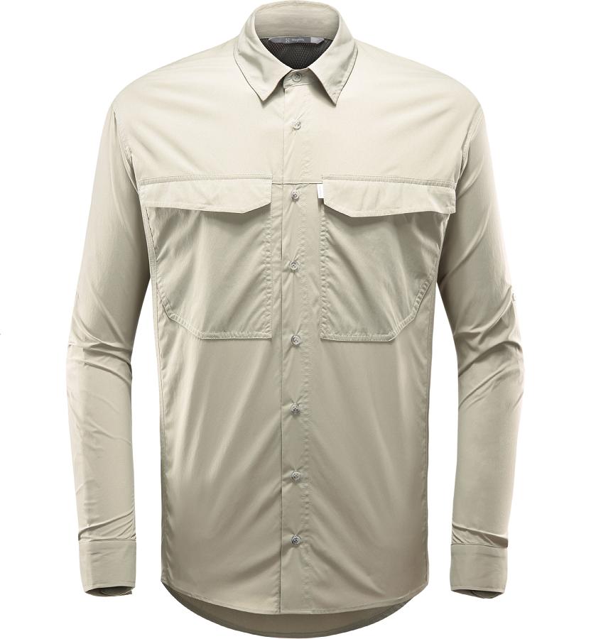 Haglöfs Salo Shirts Brown For Mens PHBFN4952 Australia